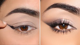 Why This HOODED Eye Makeup Technique is better than Eyeliner [upl. by Isnyl13]