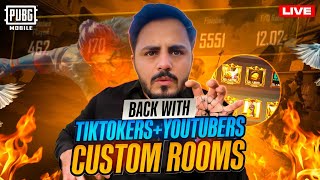 🔴LIVE PUBG MOBILE CUSTOM ROOMS  ROYAL PASS GIVEAWAY  UNLIMITED UC ROOMS  MasterMind IS LIVE ❤️ [upl. by Arahc]