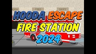 Hooda Escape Fire Station 2024  Walkthrough  Hints  Cheats [upl. by Dhruv178]