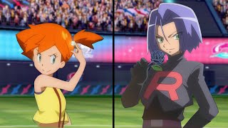 Pokemon Characters Battle Misty Vs James Misty Vs Team Rocket [upl. by Jeno209]