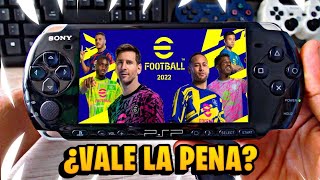 😱PROBÉ EL eFootball 2022 de PSP  ¿SI Vale la PENA🤔 [upl. by August]