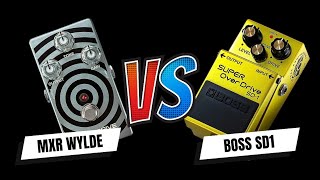 Boss Sd1 or MXR Wylde Overdrive whats your favorite [upl. by Saideman]