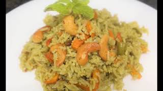 shorts lunchboxrecipe kidslunchbox Pudina Pulao [upl. by Aidnic]