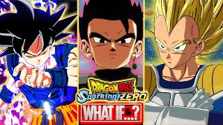 TODOS LOS WHAT IF de DRAGON BALL SPARKING ZERO  Gramajo [upl. by Vil]