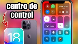 Centro de control Estilo iPhone 🚀 IOS 18 para android 2024 🍃 [upl. by Cogan]