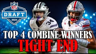 2024 NFL Scouting Combine Reaction I Top 4 Winners at Tight End [upl. by Hosea805]