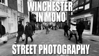 Street Photography  Winchester in Mono [upl. by Casie]