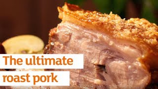 How to cook the ultimate roast pork with Rejina SaburCross  Recipe  Sainsburys [upl. by Yllac757]