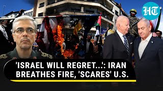 Iran Army Chiefs Chilling Warning After Readying Revenge Plan Against Israeli US Assets [upl. by Jallier]