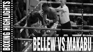 Tony Bellew vs Ilunga Makabu Highlights [upl. by Kcirttap]