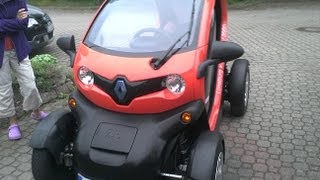 Testdrive with Renault Twizy 18 PS [upl. by Gwendolyn]