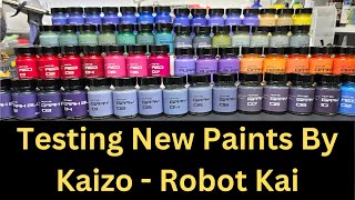 Testing New Paint Line By Kaizo  Robot Kai  Great Paint Line [upl. by Yraht]