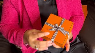 Hermes ExLibris Necklace 🧚‍♀️❤️ unboxing hermes [upl. by Eduino]