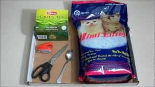 How To Make Silica Packets [upl. by Nilyaj]