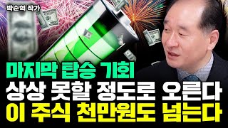 quot결국 1000만원도 넘는다quot 이 2차전지 주식 꼭 붙들어라 상상 못할 정도로 오른다｜박순혁 작가 5부 [upl. by Lonnie76]