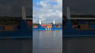 UAL BODEWES  Weser 👍😍🌊 generalcargoship cargoship cargoshipping cargoships ships ship schiff [upl. by Lucias]