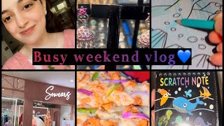 Apne bacho ko kaisay busy rakhti car me hum sadar gaiy busy shopping weekend vlog [upl. by Cullan]