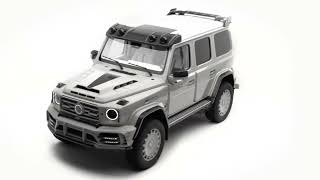 MANSORY GRONOS P850 4x4 based on MercedesAMG G63 squared [upl. by Wyly388]