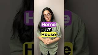 Home VS House  What’s The Difference Confusing English Words learnenglish speakenglish ananya [upl. by Worth]