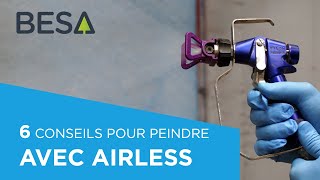 6 Conseils pour Appliquer de la Peinture avec un Pistolet Airless [upl. by Arenahs293]