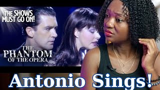 POWERFUL Antonio Banderas and Sarah brightman  Phantom of Opera Reaction [upl. by Yhtorod835]