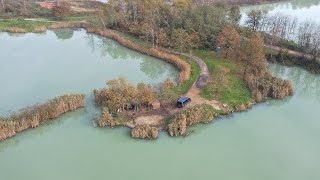 Sumbar Lake November 2023 carp fishing in Croatia by Czech team Zbaits [upl. by Seroled]