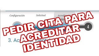 SOLICITAR CITA PARA LA ACREDITACION DEL CERTIFICADO DIGITAL [upl. by Uta]