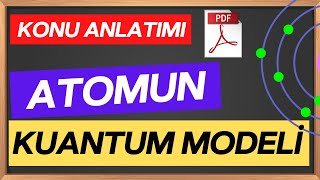 Atomun Kuantum Modeli  11Sınıf  AYT Kimya [upl. by Adnulahs]