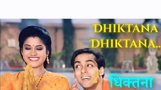 DHIKTANA DHIKTANA HD song  Hum aapke hai koun  salman khan Madhuri  s p balsubrahmanyam 90s [upl. by Emmie]