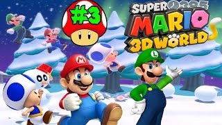 ABM Super Mario 3D World Walkthrough  3 HD [upl. by Hildagard]