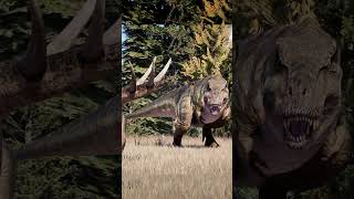 🦖TRex BUCK vs Stegosaurus  JWE2 jurassicworldevolution2 jurssicworld jurassicpark jwe2 [upl. by Maro]