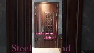 Steel door and window [upl. by Rasec]