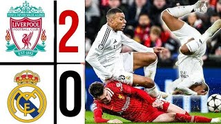 Liverpool vs Real Madrid 20 All Goals and Extended Highlights  champions league 2025 [upl. by Narhem770]