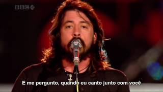 Foo Fighters  Everlong  Live Earth Festival TraduçãoLegendado [upl. by Nillok]