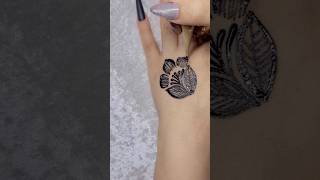 Easy flower drawing tutorial hennatutorial henna [upl. by Octavla]