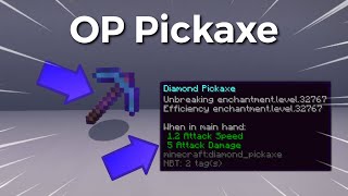 How To Get A Efficiency 32767 Pickaxe in Minecraft Updated 2021 [upl. by Ami]