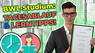 BWLStudium Tagesablauf amp Lerntipps für die Klausurvorbereitung [upl. by Aelrac]