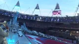 Hackney Colliery Band perform LIVE at the Olympic Closing Ceremony [upl. by Korella]