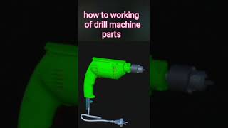 how to working progress of drill machine 3d animation 3danimationtechnical shorts drillmachine [upl. by Nizam]