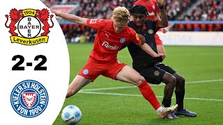 Bayer Leverkusen VS Holstein Kiel 22 Highlights  Bundesliga 20242025 [upl. by Namor]