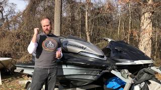 How to Winterize a Jetski with Antifreeze Kawasaki Ultra Coolant Flush [upl. by Blaze60]