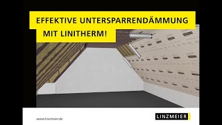 Untersparrendämmung LINITHERM PAL GK [upl. by Eillim]