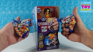 Ooshies DC Pop amp Top Blind Bag Figures Opening Review [upl. by Yklam]