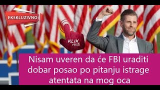 Nisam uveren da će FBI uraditi dobar posao po pitanju istrage atentata na mog oca [upl. by Nagiem804]