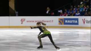 Finlandia Trophy 2012 Espoo 6102012 Ladies Short Program Julia Lipnistkaia RUS [upl. by Sydney298]