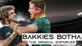 The Original Enforcer  Bakkies Botha Rugby Tribute [upl. by Ylelhsa185]