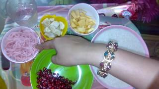 ঘরে বানানো ফালুদা II how to make faluda [upl. by Kamillah]