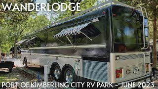 Wanderlodge Port of Kimberling City RV Park June 2023 [upl. by Shaikh236]