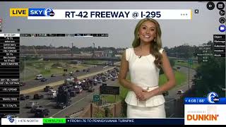 6ABC Philadelphia Action News  Alysa Bainbridge Traffic Report debut  81624 [upl. by Cherice690]