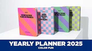 YEARLY PLANNER 2025 COLOR FUN  Grupo Erik [upl. by Adaurd]